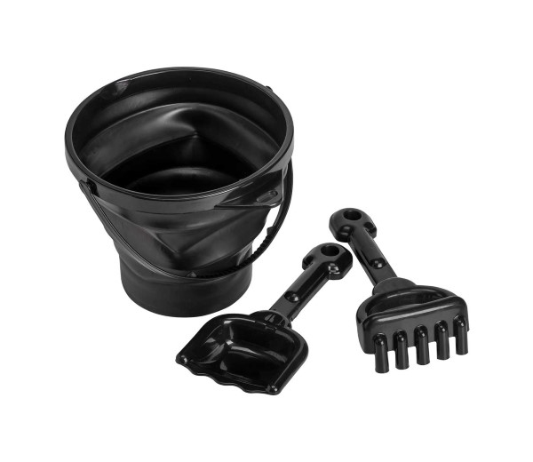 Bucket and shovel set Black